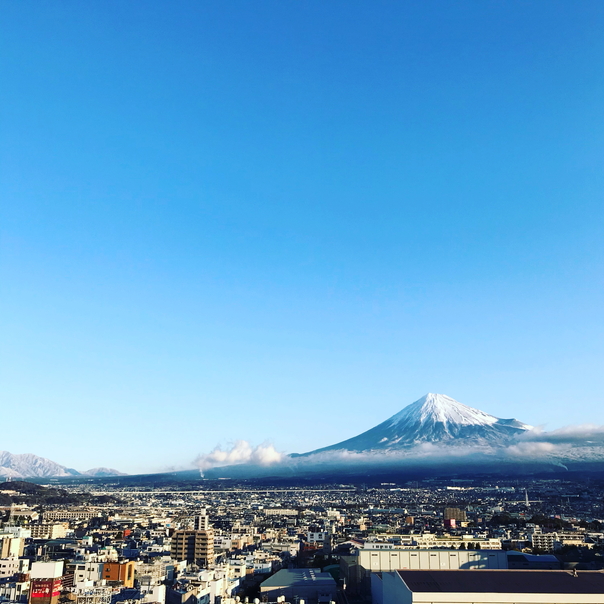 2月の富士山