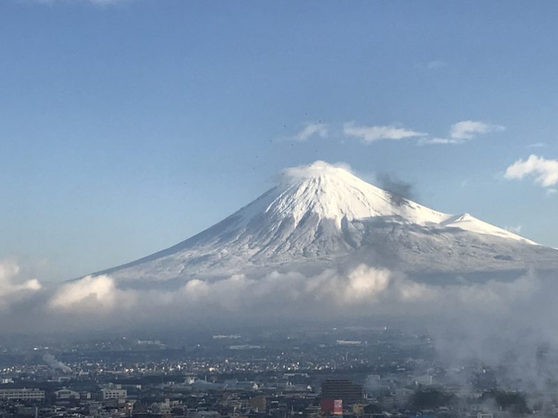 3月の富士山