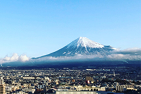 富士山するがテラスからの富士山の眺望